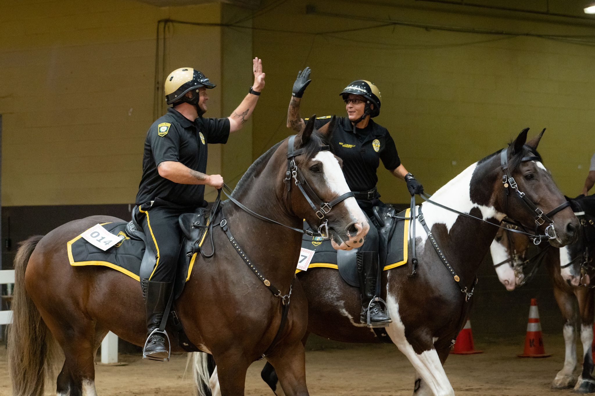 MPColloquium2023-9-1 High Fives at the Mounted Police Colloquium