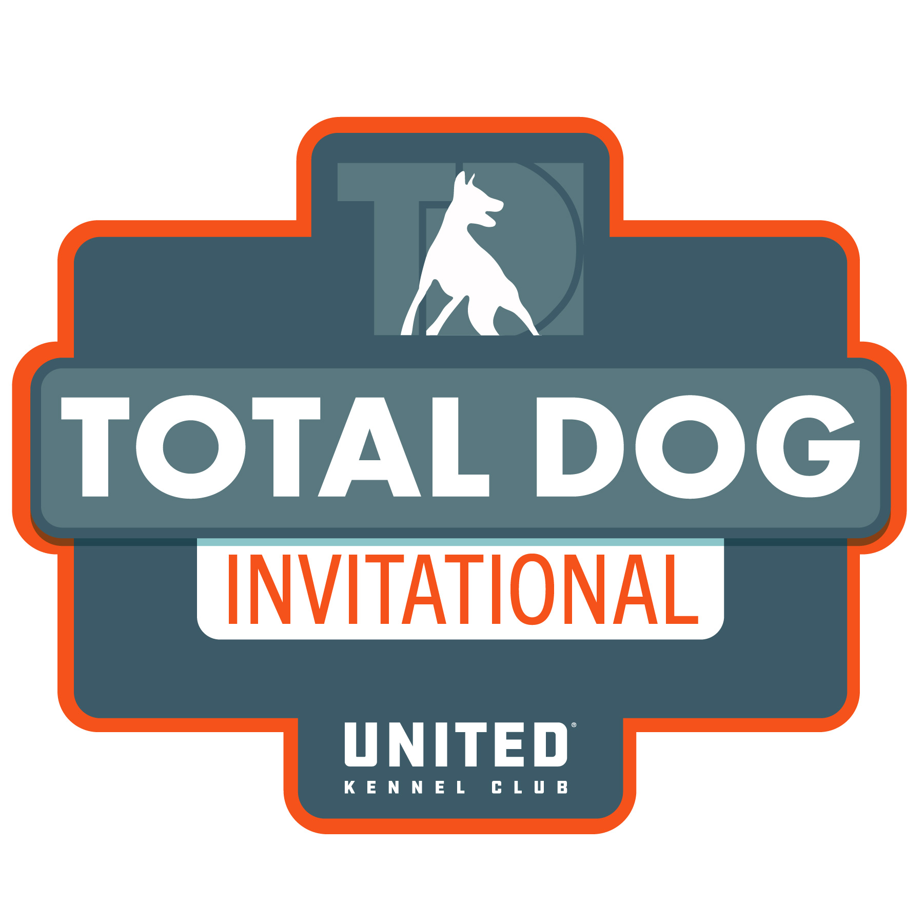 UKC Total Dog Invitational Logo UKC Dog Logo